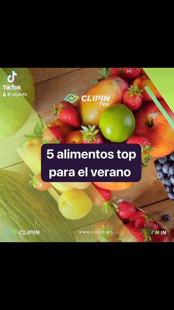 5 alimentos top para el verano