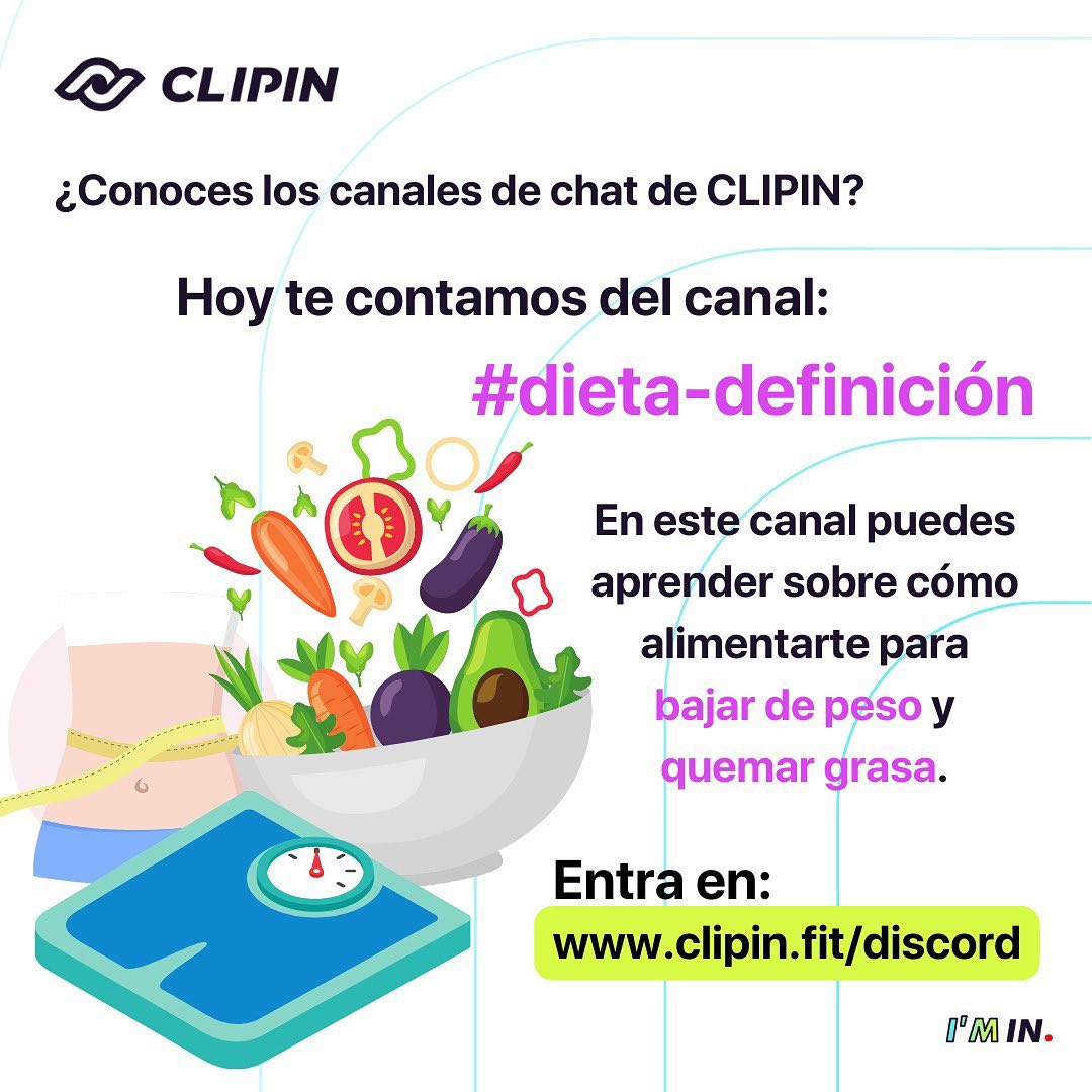 Canal de discord #dieta-definición