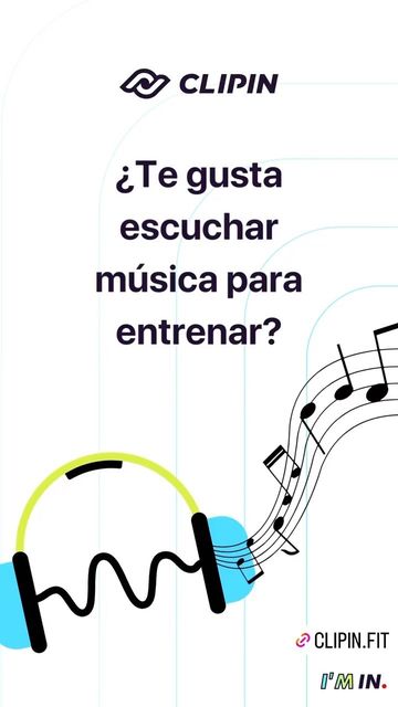 ¿Te gusta escuchar música para entrenar?