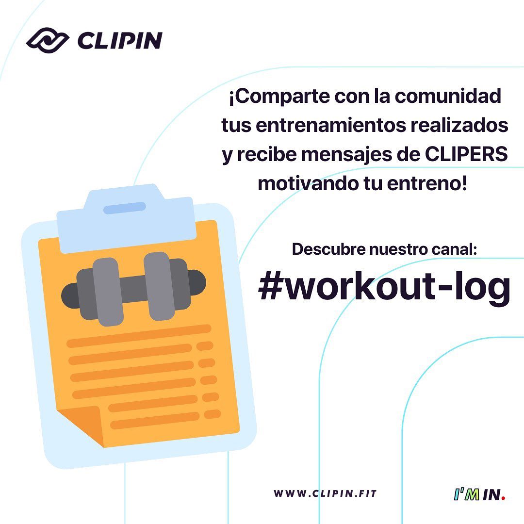 Canal de discord #workout-log